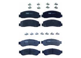 Kit De Balatas Semimetalicas Delanteras Y Traseras