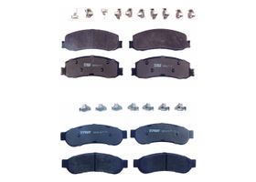 Kit De Balatas Semimetalicas Delanteras Y Traseras