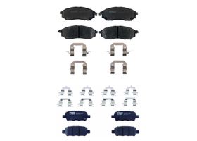 Kit De Balatas Cerámicas Delanteras Y Traseras AWD, FWD