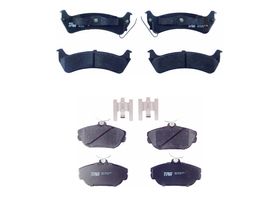 Kit De Balatas Ceramicas Delanteras Y Traseras