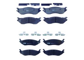 Kit De Balatas Ceramicas Delanteras Y Traseras
