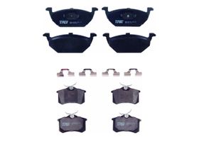 Kit De Balatas Cerámicas Delanteras Y Traseras FWD