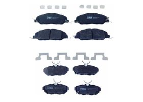 Kit De Balatas Ceramicas Delanteras Y Traseras