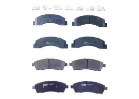 Kit De Balatas Ceramicas Delanteras Y Traseras