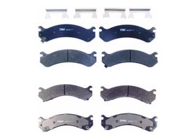 Kit De Balatas Ceramicas Delanteras Y Traseras