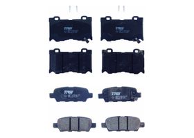 Kit De Balatas Bajos Metales Delanteras Y Traseras