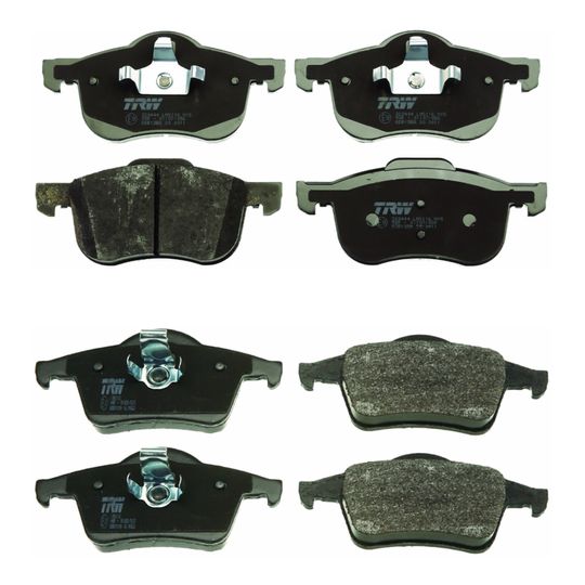 trw-kit-de-balatas-bajos-metales-delanteras-y-traseras-volvo-serie-s-1999-2006-s80-0