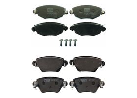 Kit De Balatas Bajos Metales Delanteras Y Traseras