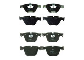 Kit De Balatas Bajos Metales Delanteras Y Traseras