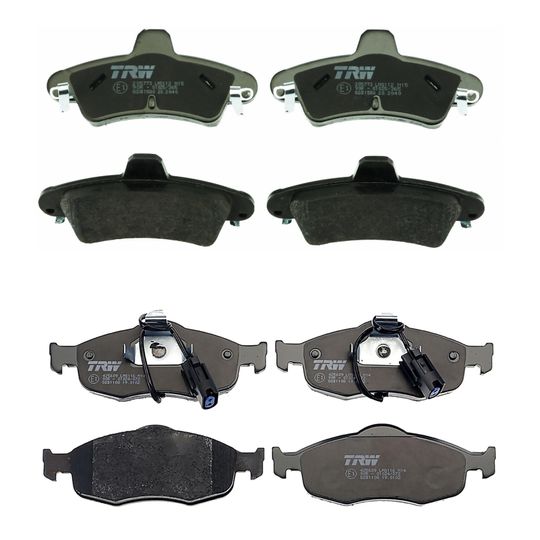 trw-kit-de-balatas-bajos-metales-delanteras-y-traseras-mercury-cougar-2001-2002-cougar-0