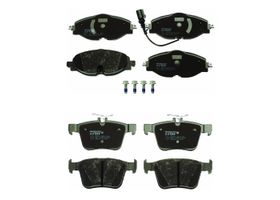 Kit De Balatas Bajos Metales Delanteras Y Traseras