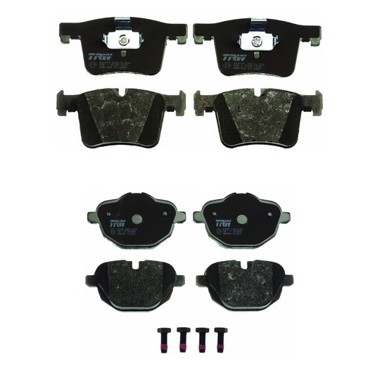 trw-kit-de-balatas-bajos-metales-delanteras-y-traseras-bmw-x3-2011-2017-x3-0