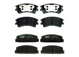 Kit De Balatas Bajos Metales Delanteras Y Traseras