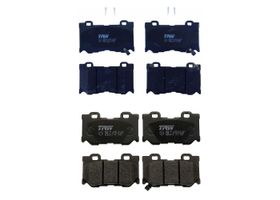 Kit De Balatas Bajos Metales Delanteras Y Traseras