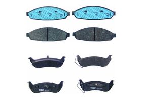 Kit De Balatas Bajos Metales Delanteras Y Traseras
