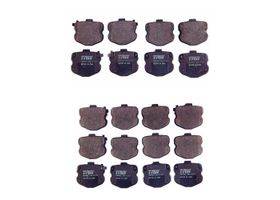 Kit De Balatas Bajos Metales Delanteras Y Traseras