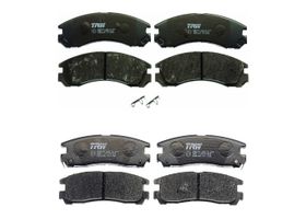 Kit De Balatas Bajos Metales Delanteras Y Traseras