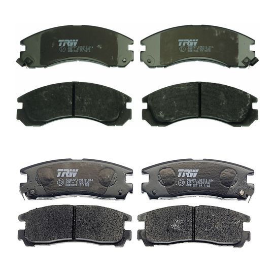 trw-kit-de-balatas-bajos-metales-delanteras-y-traseras-dodge-stealth-1991-1996-stealth-0 trw-kit-de-balatas-bajos-metales-delanteras-y-traseras-dodge-stealth-1991-1996-stealth-0