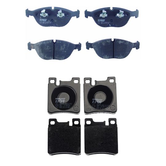 trw-kit-de-balatas-bajos-metales-delanteras-y-traseras-rwd-mercedes-benz-serie-slk-2002-2004-slk32-amg-v6-3-2l-0