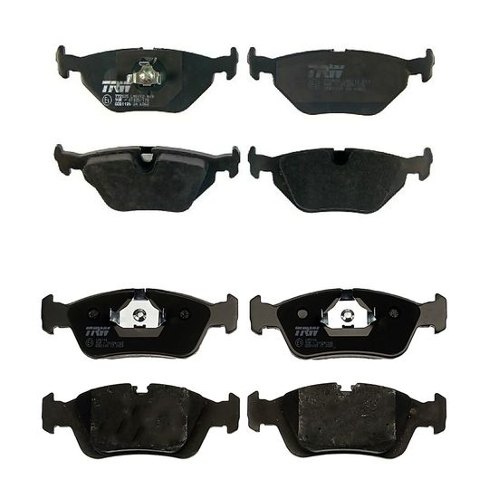 trw-kit-de-balatas-bajos-metales-delanteras-y-traseras-bmw-serie-3-1991-1993-318i-0