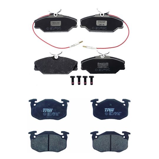 trw-kit-de-balatas-bajos-metales-delanteras-y-traseras-renault-clio-2002-2006-clio-l4-2-0l-0