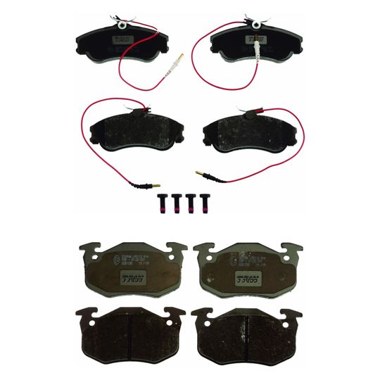 trw-kit-de-balatas-bajos-metales-delanteras-y-traseras-peugeot-306-2001-2002-306-l4-2-0l-0