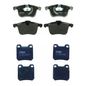 trw-kit-de-balatas-bajos-metales-delanteras-y-traseras-saab-9-3-2003-9-3-0