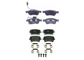 Kit De Balatas Bajos Metales Delanteras Y Traseras