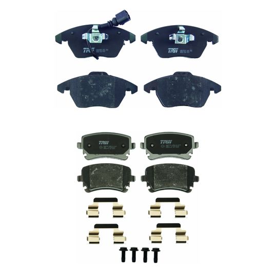 trw-kit-de-balatas-bajos-metales-delanteras-y-traseras-audi-tt-2008-2012-tt-l4-2-0l-0