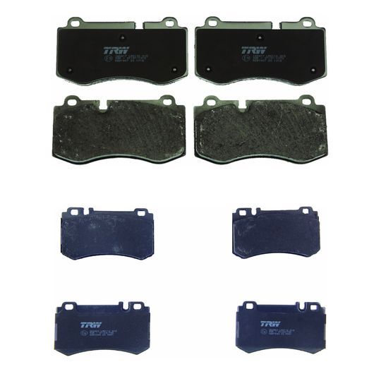 trw-kit-de-balatas-bajos-metales-delanteras-y-traseras-mercedes-benz-serie-cl-2010-cl600-0