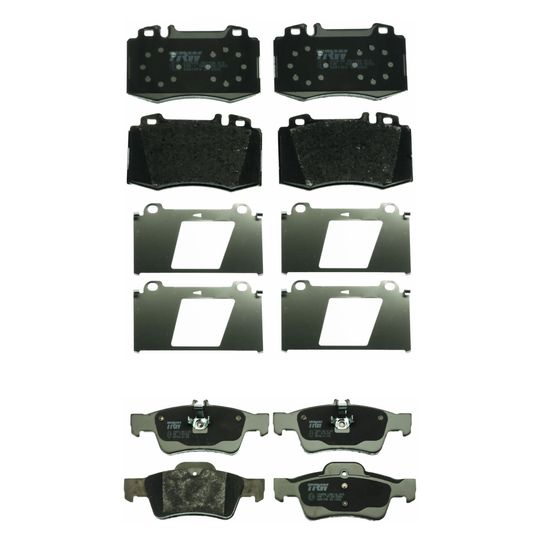 trw-kit-de-balatas-bajos-metales-delanteras-y-traseras-mercedes-benz-serie-sl-2008-2013-sl500-0