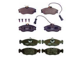 Kit De Balatas Bajos Metales Delanteras Y Traseras