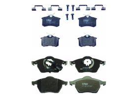 Kit De Balatas Bajos Metales Delanteras Y Traseras