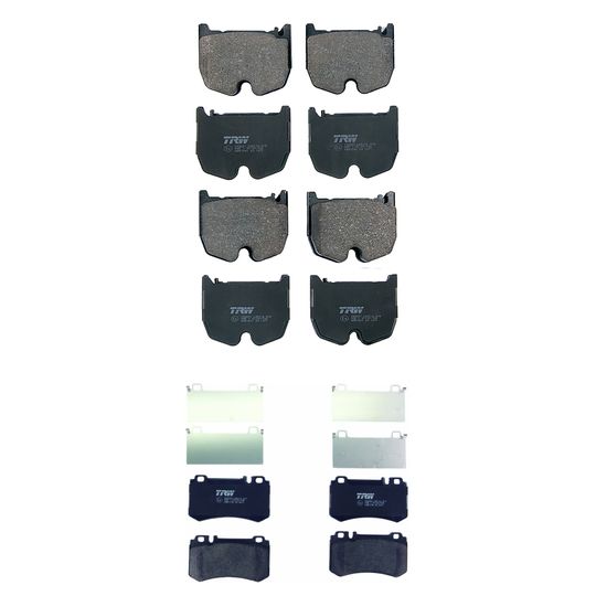 trw-kit-de-balatas-bajos-metales-delanteras-y-traseras-mercedes-benz-serie-s-2006-s65-amg-0