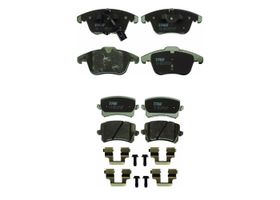 Kit De Balatas Bajos Metales Delanteras Y Traseras