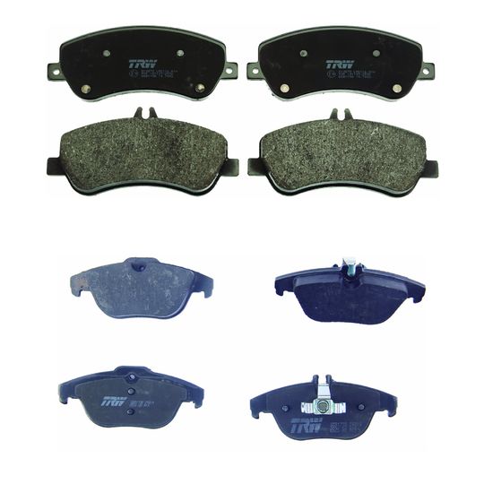 trw-kit-de-balatas-bajos-metales-delanteras-y-traseras-mercedes-benz-serie-glk-2013-2015-glk250-0