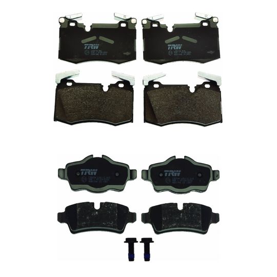 trw-kit-de-balatas-bajos-metales-delanteras-y-traseras-mini-cooper-2009-2015-cooper-0
