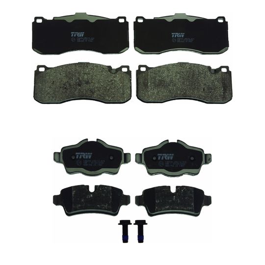 trw-kit-de-balatas-bajos-metales-delanteras-y-traseras-mini-cooper-2013-cooper-0