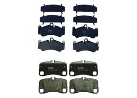 Kit De Balatas Bajos Metales Delanteras Y Traseras