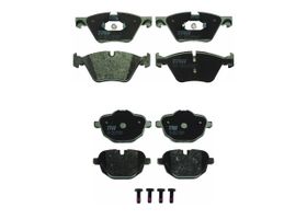 Kit De Balatas Bajos Metales Delanteras Y Traseras RWD