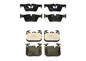 Kit De Balatas Bajos Metales Delanteras Y Traseras