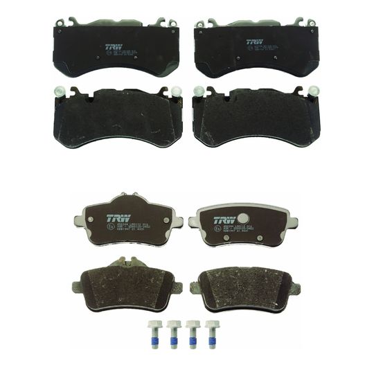 trw-kit-de-balatas-bajos-metales-delanteras-y-traseras-awd-mercedes-benz-serie-gl-2013-2015-gl63-amg-v8-5-5l-0