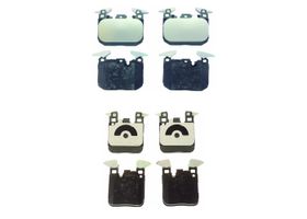 Kit De Balatas Bajos Metales Delanteras Y Traseras