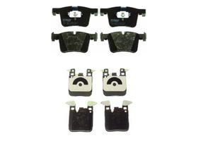 Kit De Balatas Bajos Metales Delanteras Y Traseras RWD