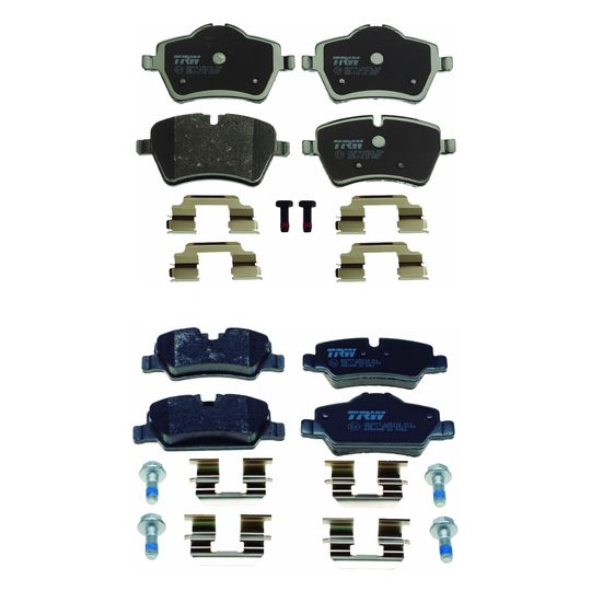 trw-kit-de-balatas-bajos-metales-delanteras-y-traseras-mini-cooper-2014-2015-cooper-l4-2-0l-l3-1-5l-0 trw-kit-de-balatas-bajos-metales-delanteras-y-traseras-mini-cooper-2014-2015-cooper-l4-2-0l-l3-1-5l-0