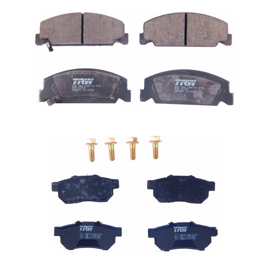 trw-kit-de-balatas-bajos-metales-delanteras-y-traseras-honda-civic-1992-1993-civic-0