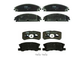 Kit De Balatas Bajos Metales Delanteras Y Traseras