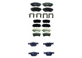 Kit De Balatas Bajos Metales Delanteras Y Traseras