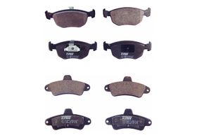Kit De Balatas Bajos Metales Delanteras Y Traseras