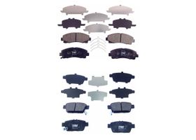 Kit De Balatas Bajos Metales Delanteras Y Traseras